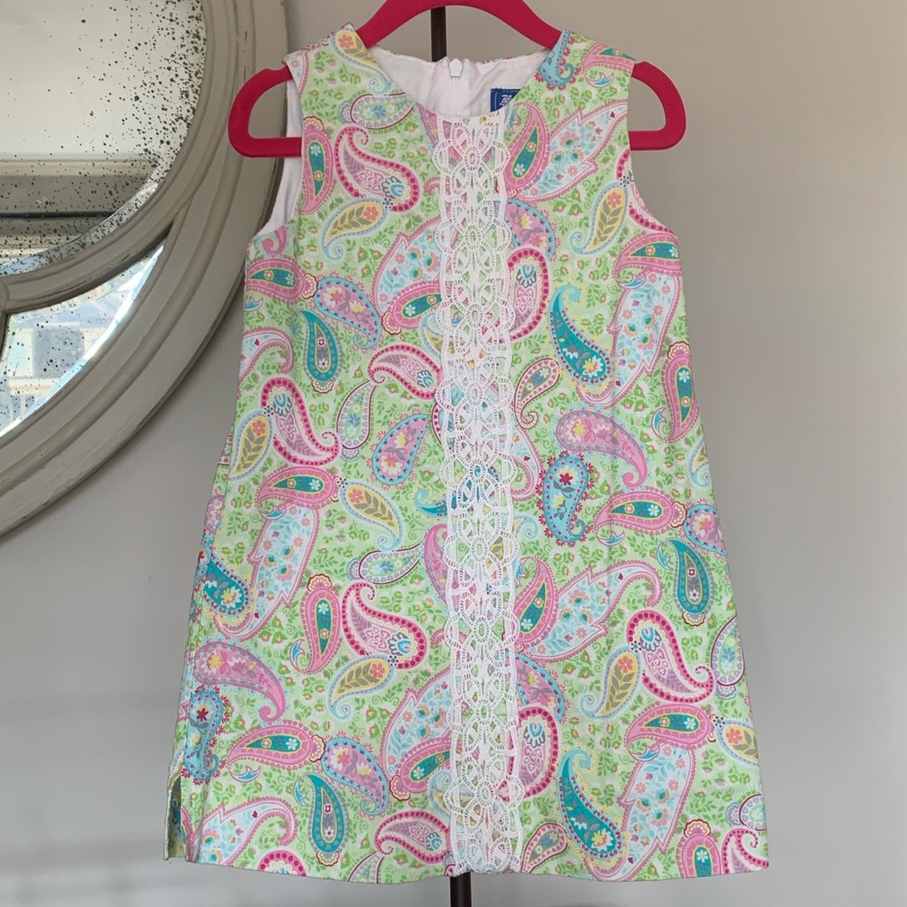 J. Bailey “Liza B Dress” in Paisley Print, Size 4